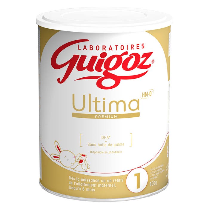 Latte in polvere da 0 a 6 mesi 800g Ultima Premium 1 Dès La Naissance Jusqu'a 6 Mois Guigoz