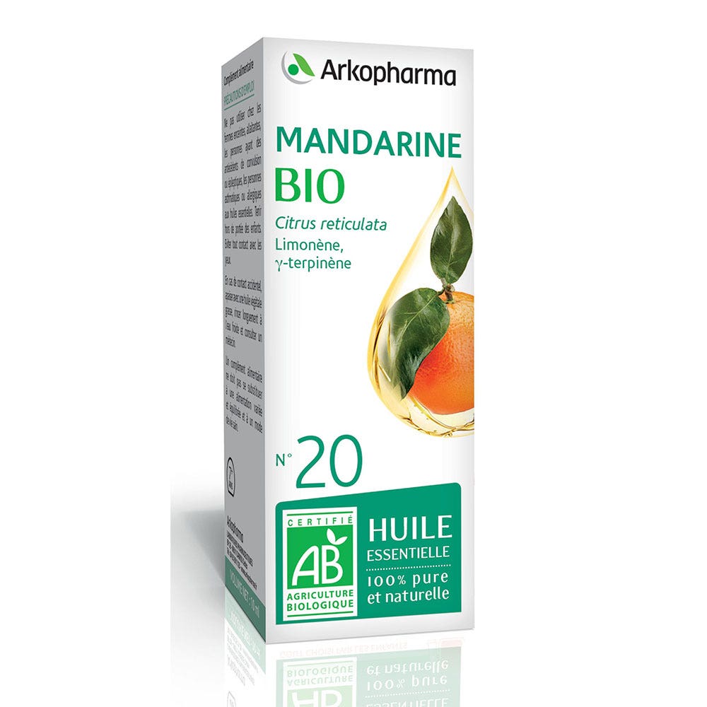 Arkopharma Olfae Olio essenziale n. 20 Mandarino biologico (Citrus reticulata) 10 ml