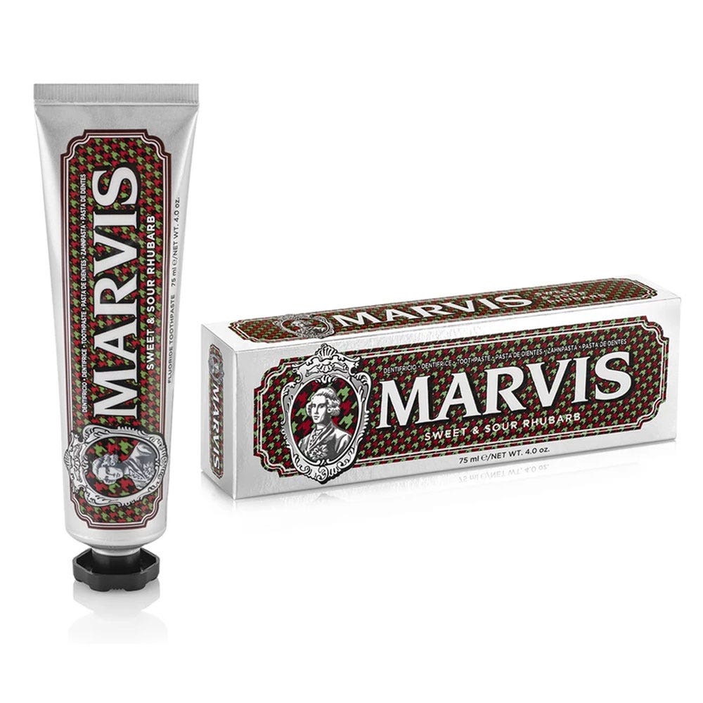 Marvis Dentifricio agrodolce alla menta e rabarbaro 75ml