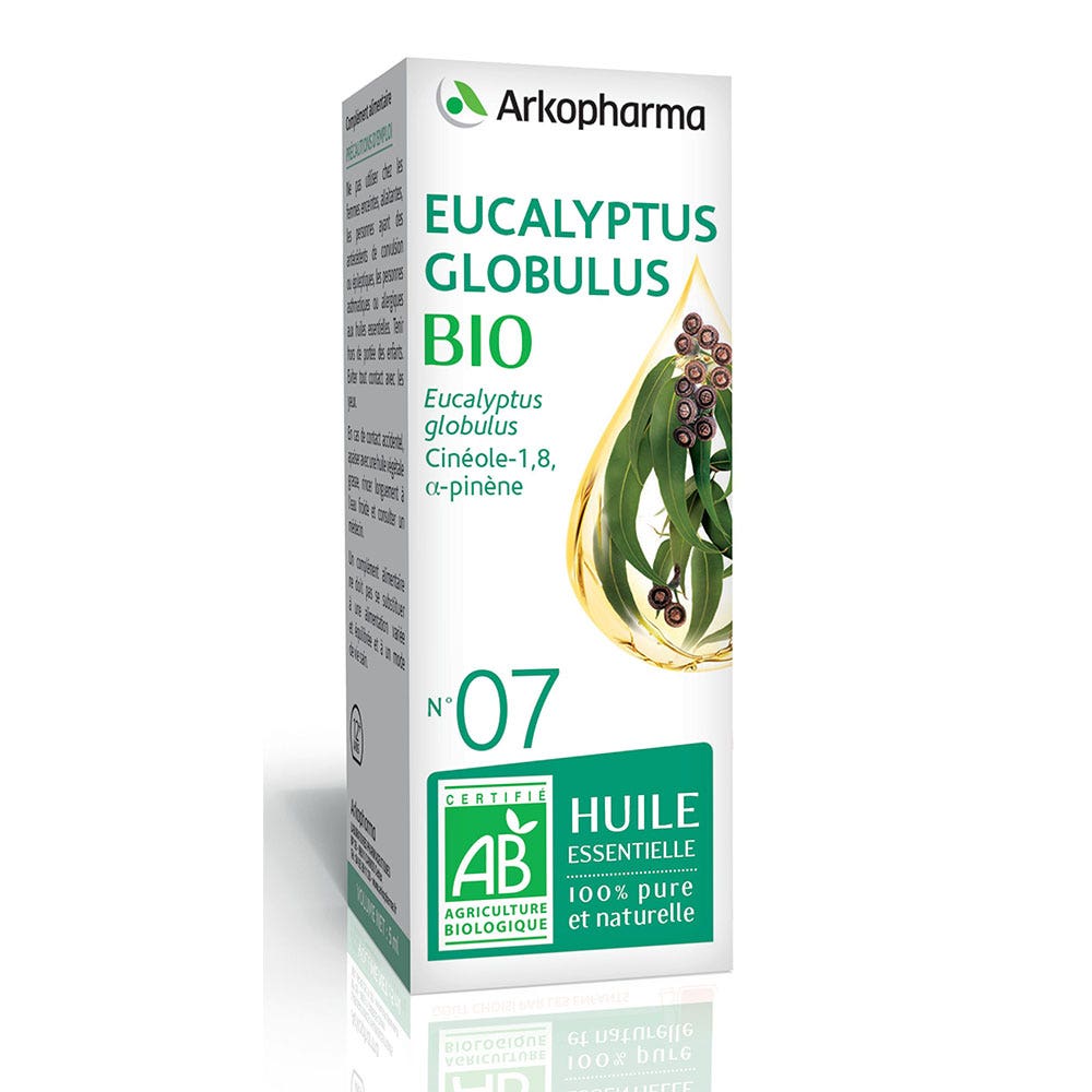 Arkopharma Olfae eucalipto globulus olio essenziale n°7 10 ml