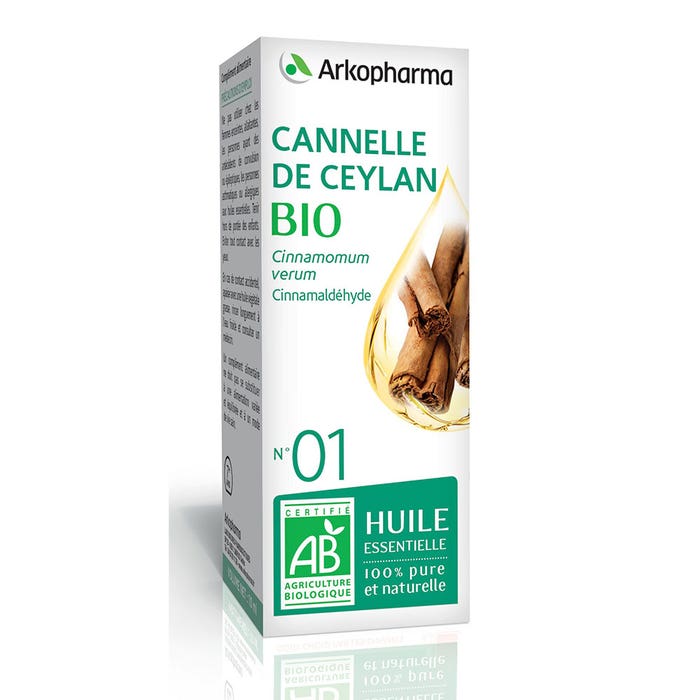 Olio essenziale N°1 Cannella di Ceylon Bio 5ml Olfae Arkopharma