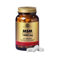 Solgar Msm 60 Compresse Os/Cartilages Detox 1000 mg