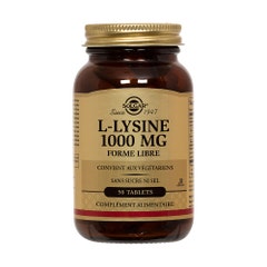 Solgar L-lisina 50 Compresse 1000 mg