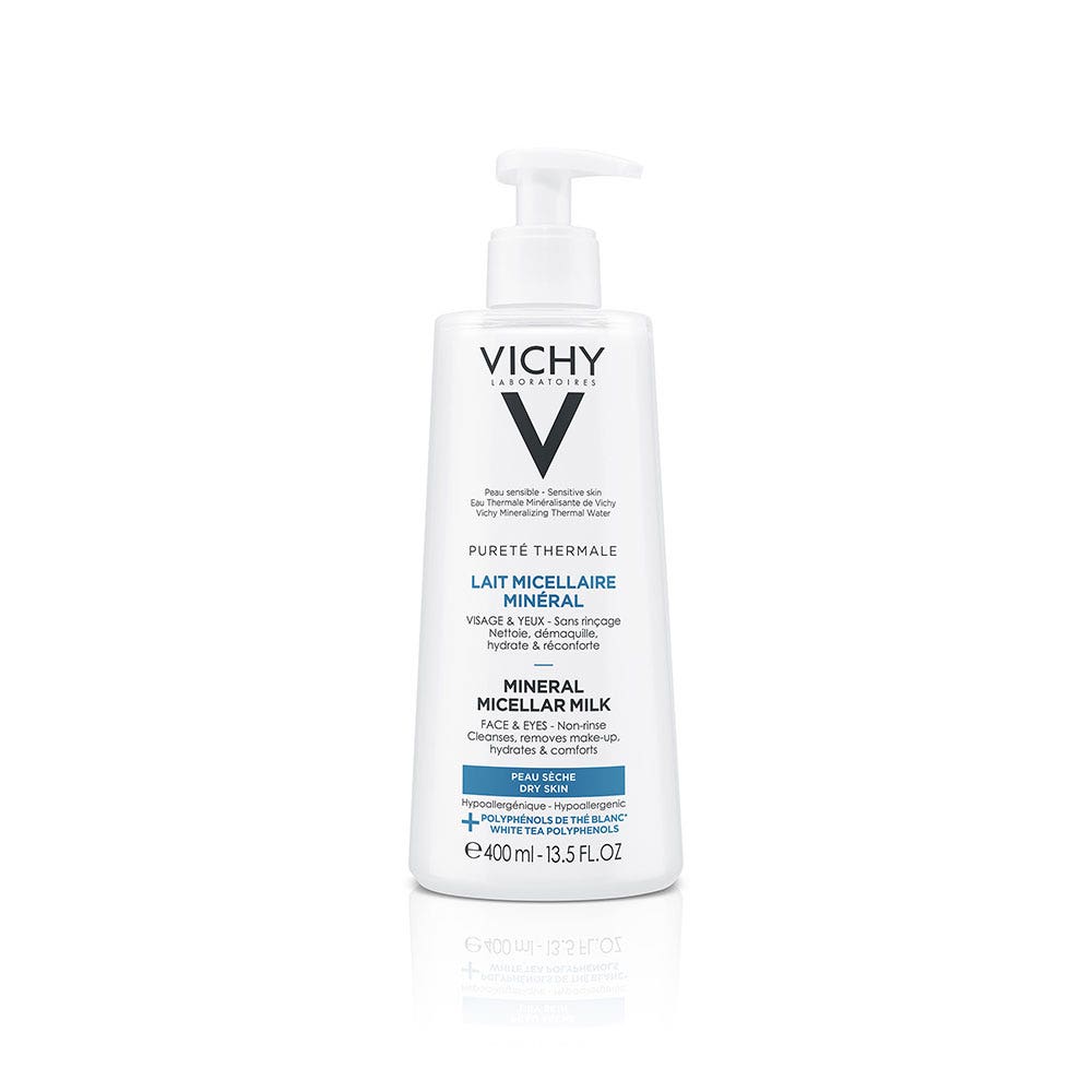 Vichy Purete Thermale Latte detergente minerale per pelli secche 400 ml