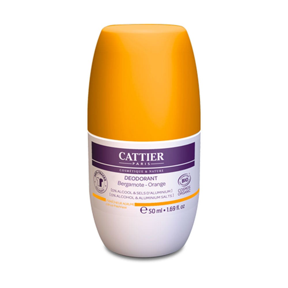Cattier Deodorante Roll On agli agrumi biologico 50 ml