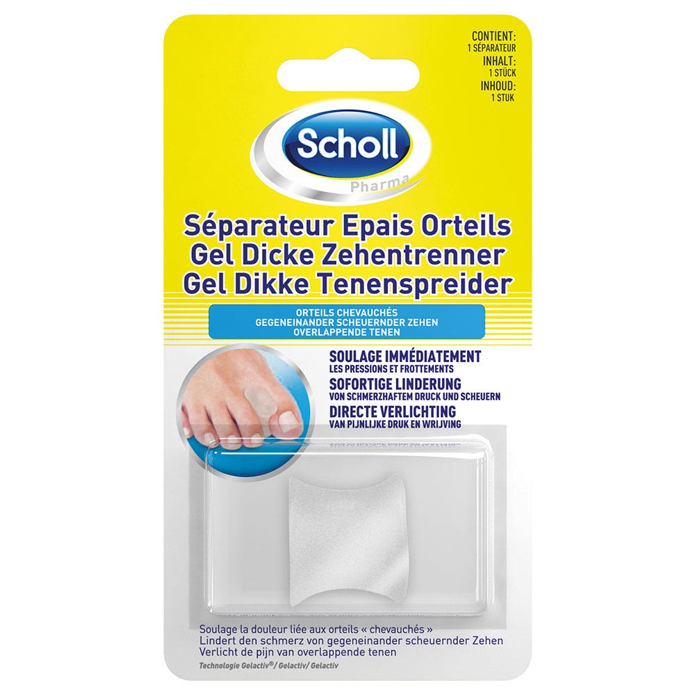 Scholl Separatore di punta spesso x1
