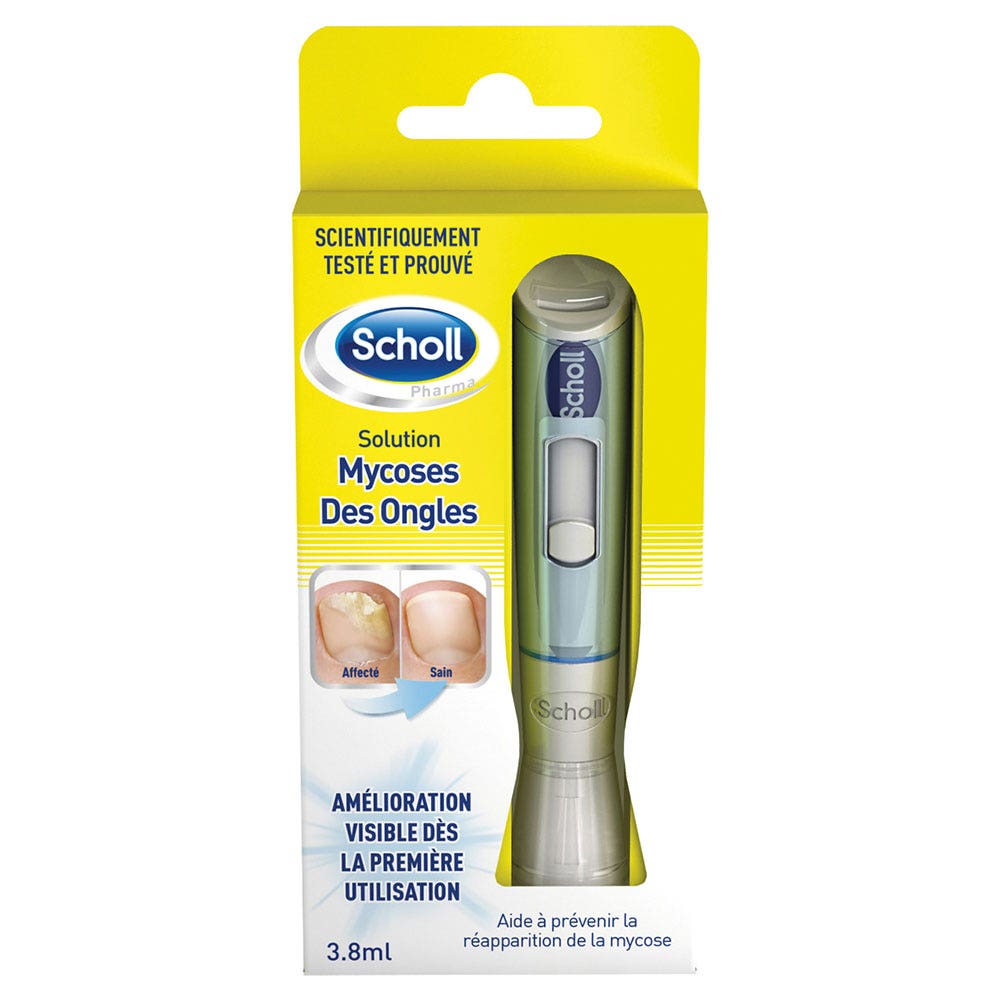 Scholl Soluzione micosi unghie 2 in 1 3,8 ml con applicatore + 5 lime