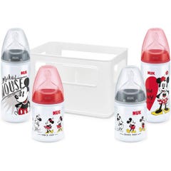 Nuk First Choice+ Collezione Mickey Pp 4 Bottiglie