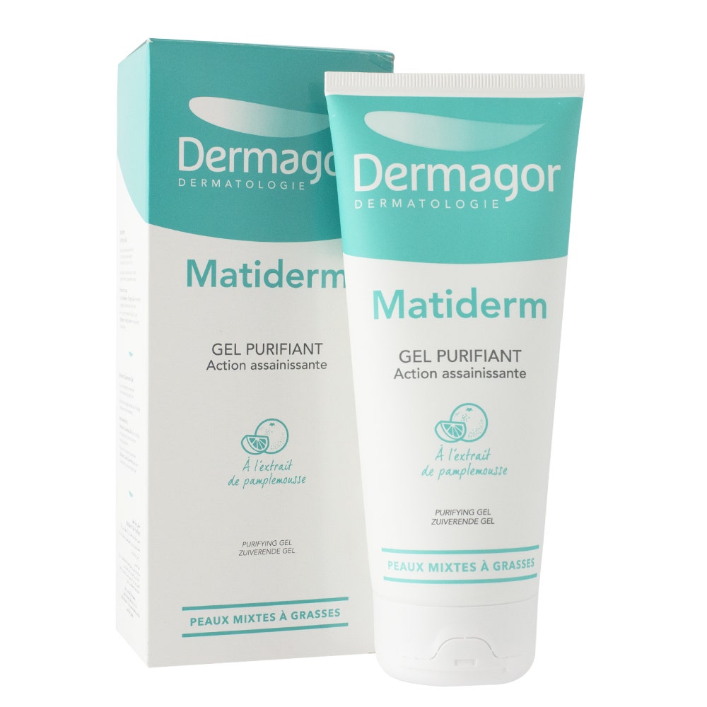Dermagor Matiderm Gel ad azione purificante con estratto di pompelmo 200 ml