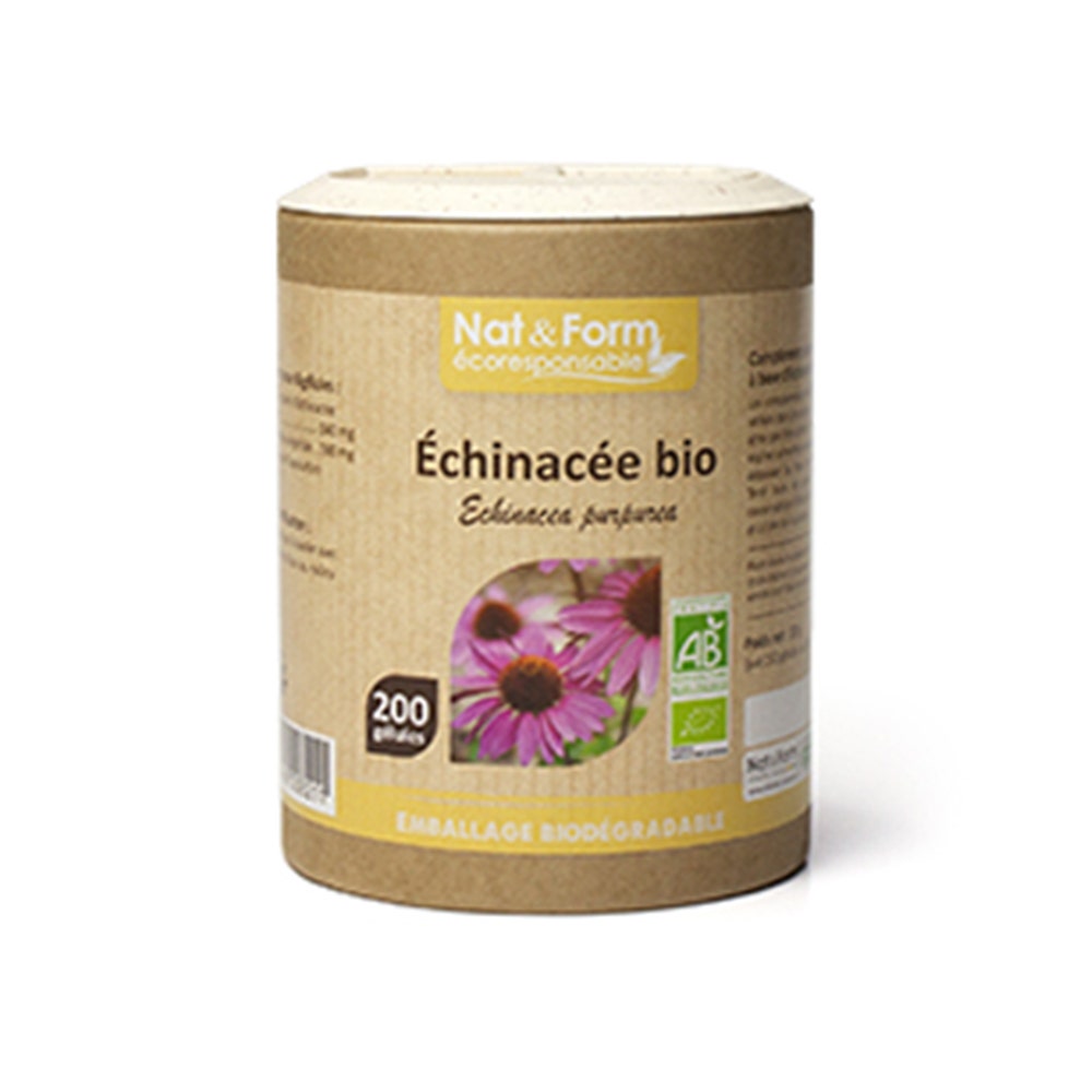 Nat&Form Echinacee Bio 200 Geluli Vegetali Nat&amp;Form