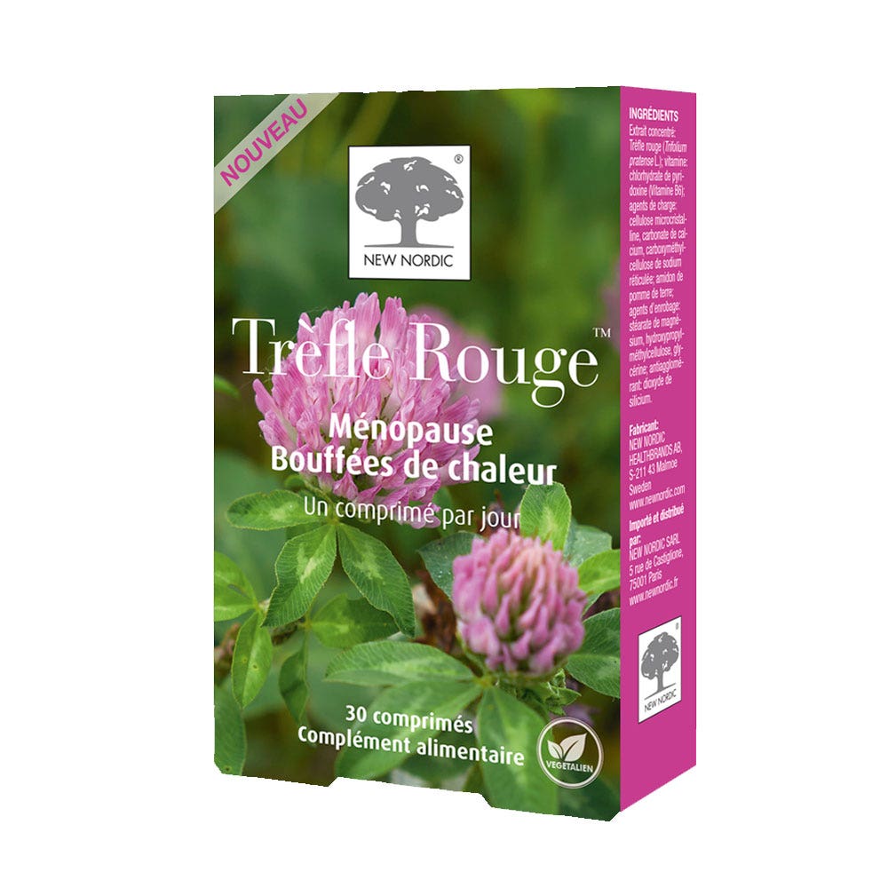 New Nordic Trifoglio rosso 30 compresse per la menopausa