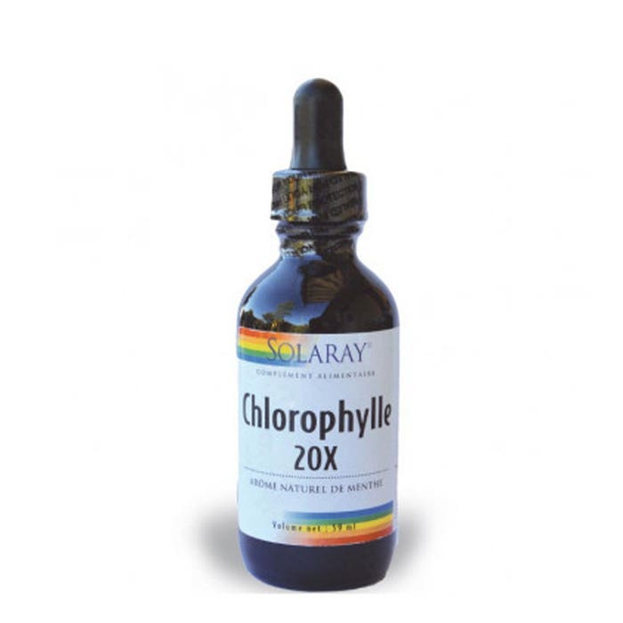 Clorofilla 20x Liquido 59 ml Solaray