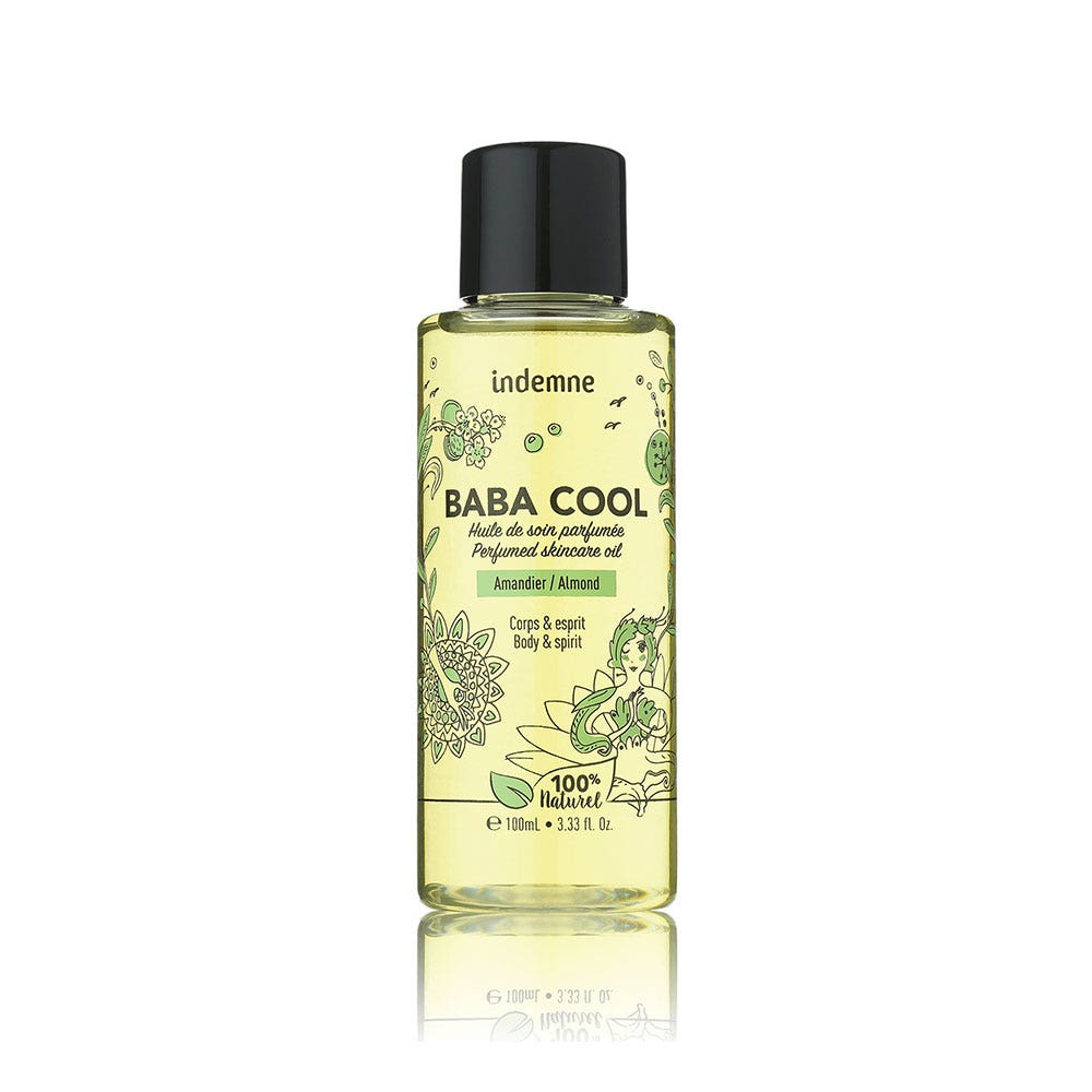 Indemne Baba-Cool Olio profumato per la cura della pelle Corpo e mente 100ml