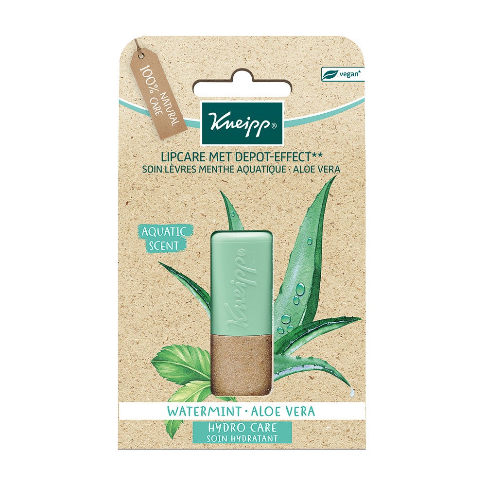 Kneipp Trattamento per le labbra alla Menta Acquatica e all'Aloe Vera 40 ml
