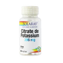 Solaray Citrato di potassio 60 capsule 396 mg