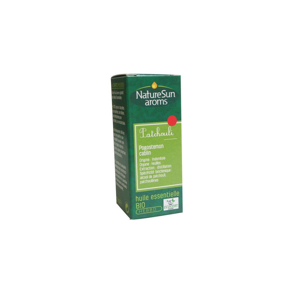 Kräutermax Olio Essenziale Patchouli 10 Ml - Puro Al 100%, Naturale Per Diffusore, Sauna, Massaggi E Bagno Aromatico