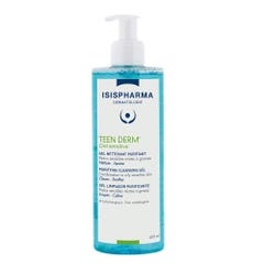 Isispharma Teen Derm Gel detergente purificante Pelle Sensitive Combinata Grassa 400 ml