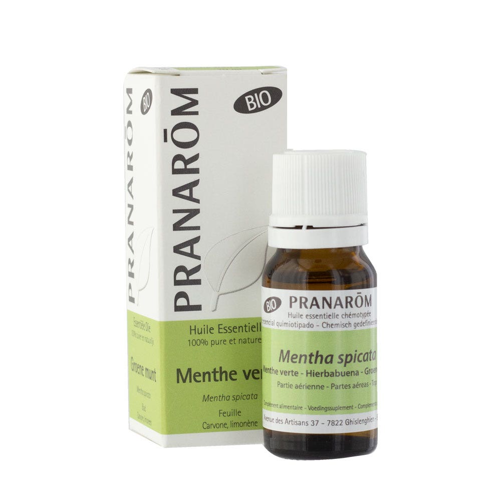 Pranarôm Oli Essenziali Olio essenziale di menta spezzata Parte aerea biologica 10ml
