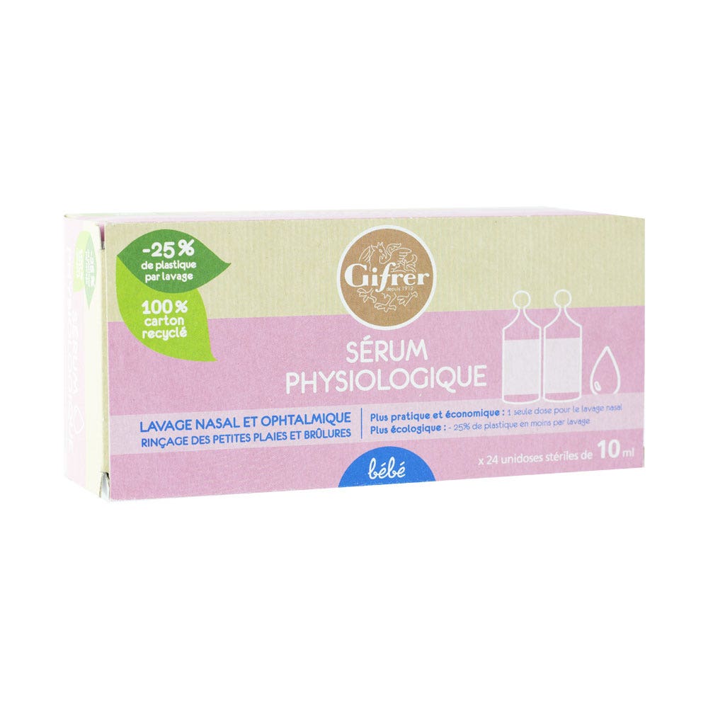 Gifrer Physiologica Siero fisiologico per bambini 24x10ml