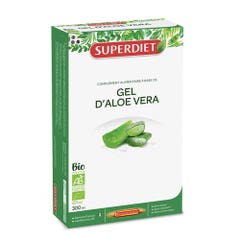 Superdiet Aloe Vera Mucillagine Organica 20 Fiale 15ml