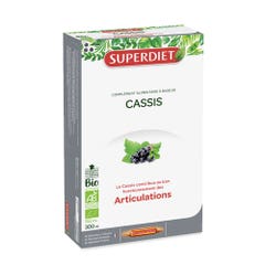 Superdiet Ribes nero Joint organic 20 Fiale