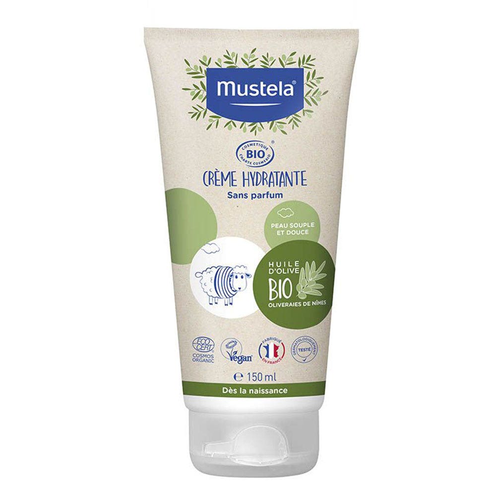 Mustela Crema idratante certificata Bio Dalla nascita 150ml