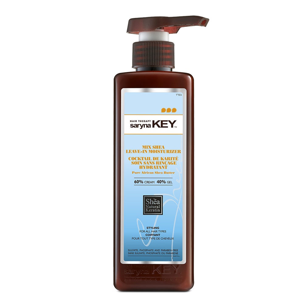 Saryna Key Pur Cocktail De Karite Leave-In Moisturizer 60% / 40% Styling Burro di Karité dall'Africa 300 ml