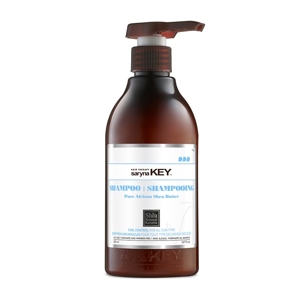 Saryna Key Pur Shampoo Curl Control al Burro di Karité africano 500ml