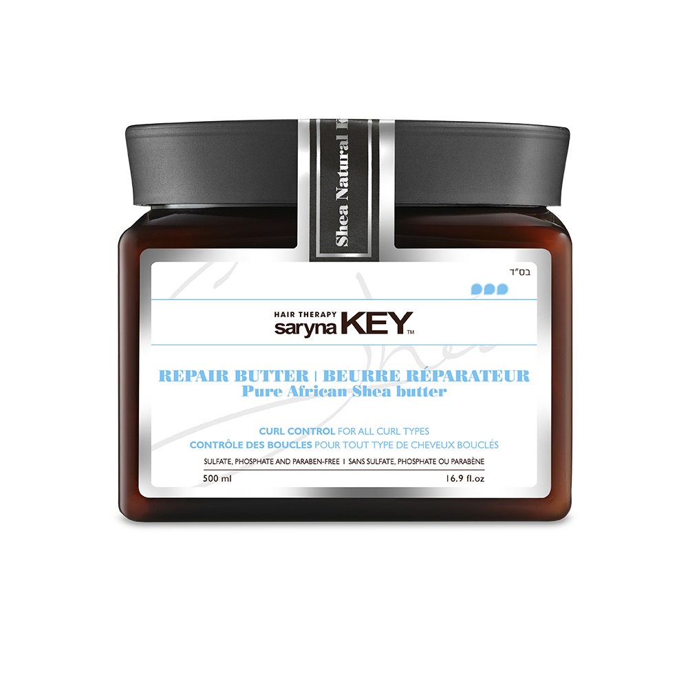 Saryna Key Pur Burro di karité d'Africa riparatore controllo dei ricci 500ml