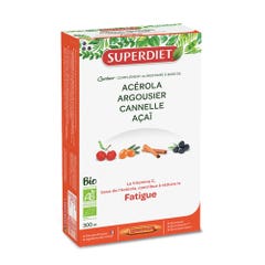 Superdiet Quatuor Fatica Organica 20 Fiale 15 ml
