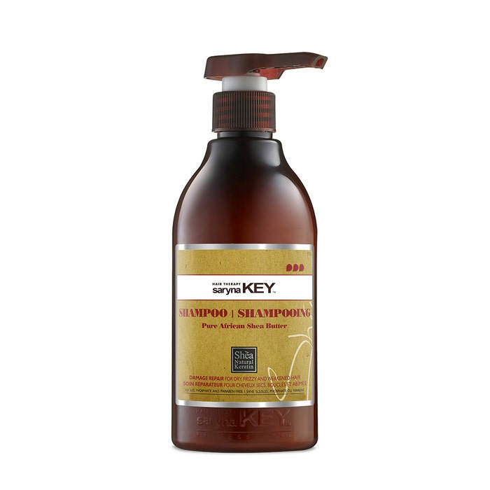 Shampoo riparatore al Burro di Karité africano puro 300 ml BURRO DI KARITÉ AFRICANO PURO Saryna Key
