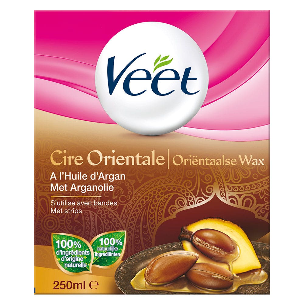 Veet Cera orientale con olio di Argan 250ml