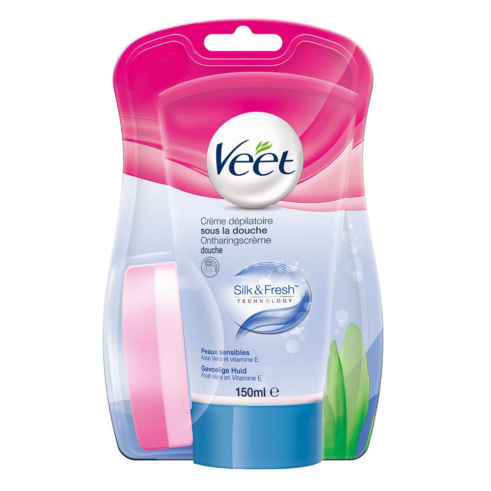 Veet Crema doccia depilatoria per pelli sensibili 150 ml