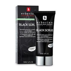 Erborian Black Scrub Maschera esfoliante purificante con 50ml