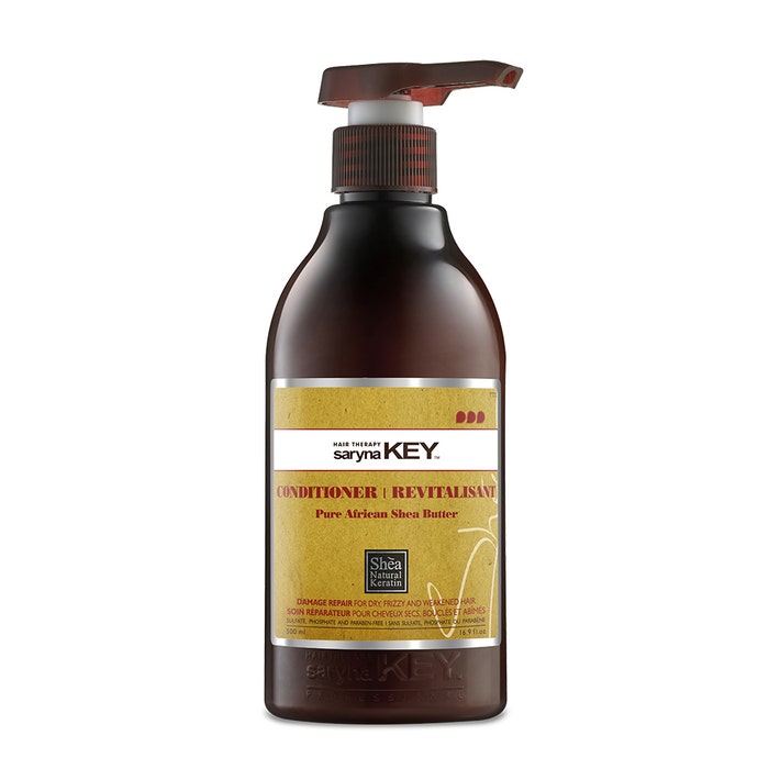 Shampoo condizionante al Burro di Karité africano puro 500ml Damage Repair Saryna Key