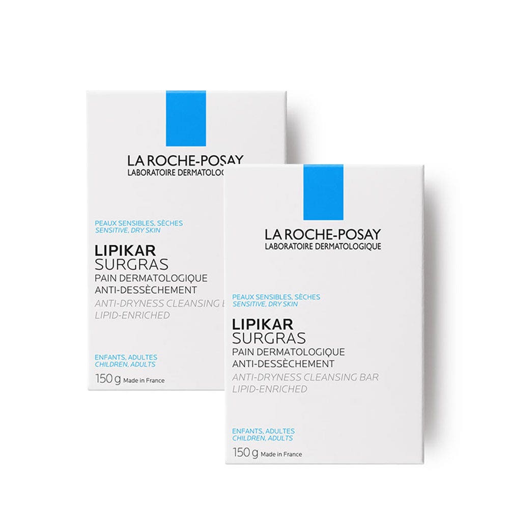 La Roche-Posay Lipikar Pane Detergente Relipidante 2x150g