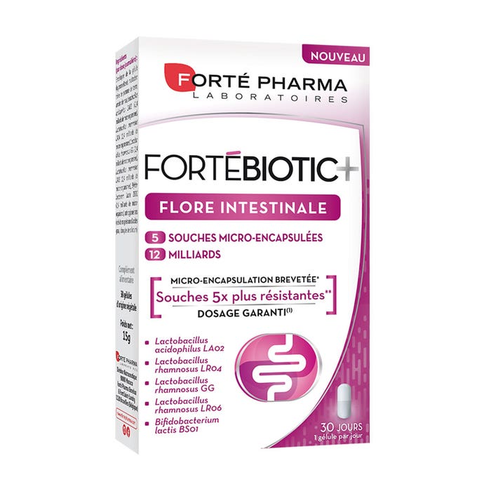 Flora intestinale 30 capsule Forté Biotic Forté Pharma