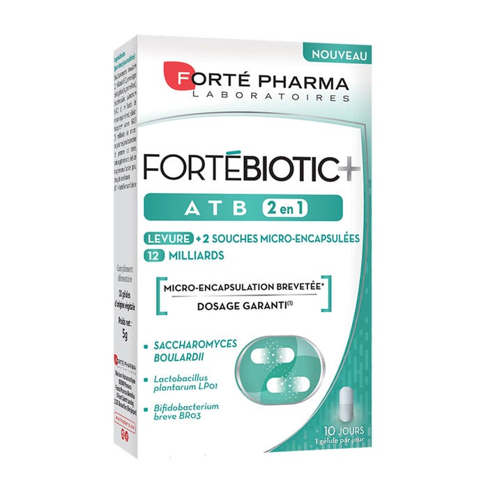 ATB 2in1 10 capsule Forté Biotic Forté Pharma