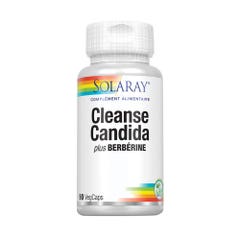 Solaray Cleanse Candida Plus Berberina 90 Capsule Vegetali