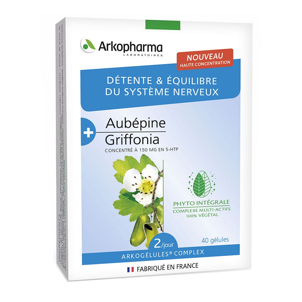 Arkopharma Arkocapsule Rilassamento ed equilibrio del sistema nervoso 40 Gelule complesse