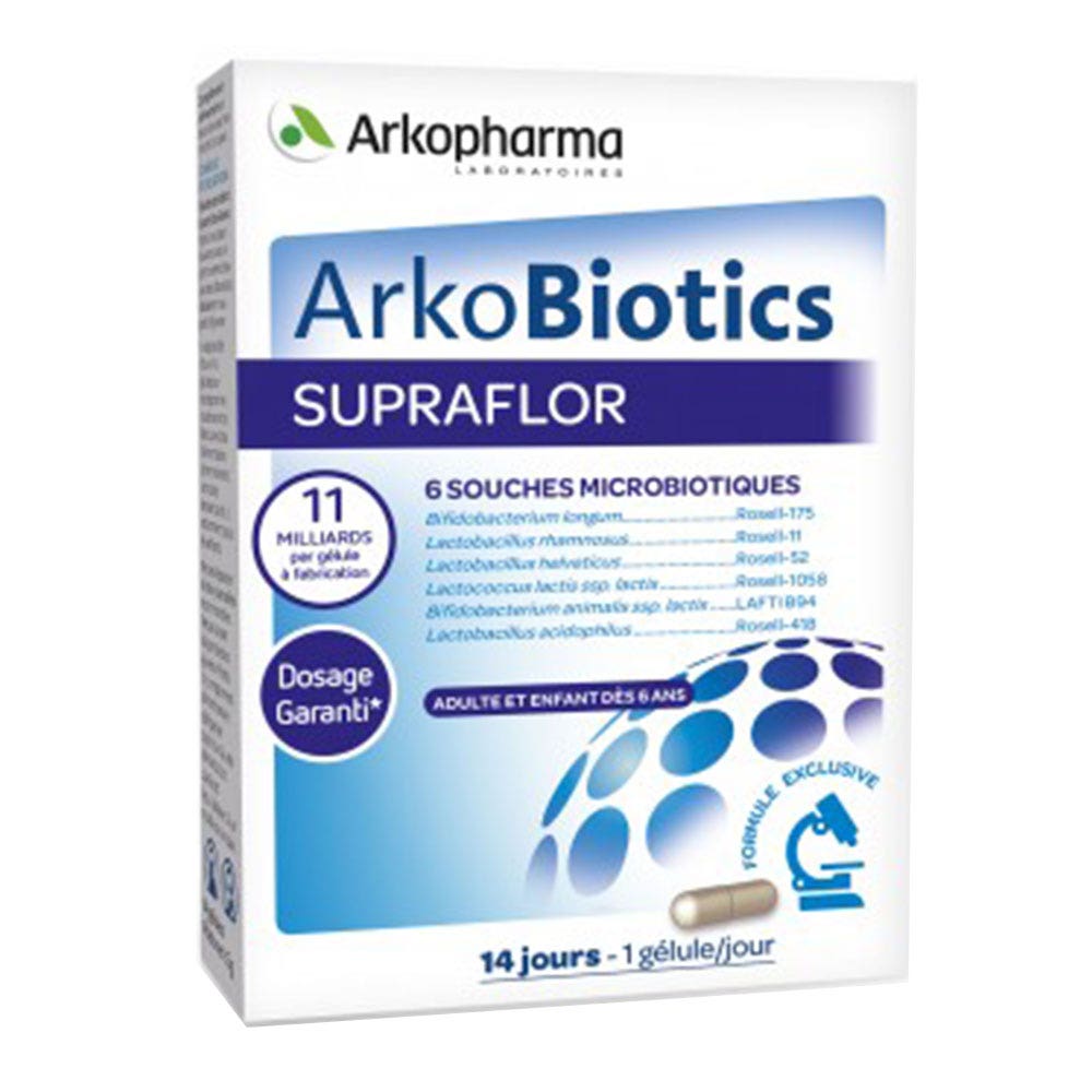 Arkopharma Arkobiotics Supraflor 14 Capsule