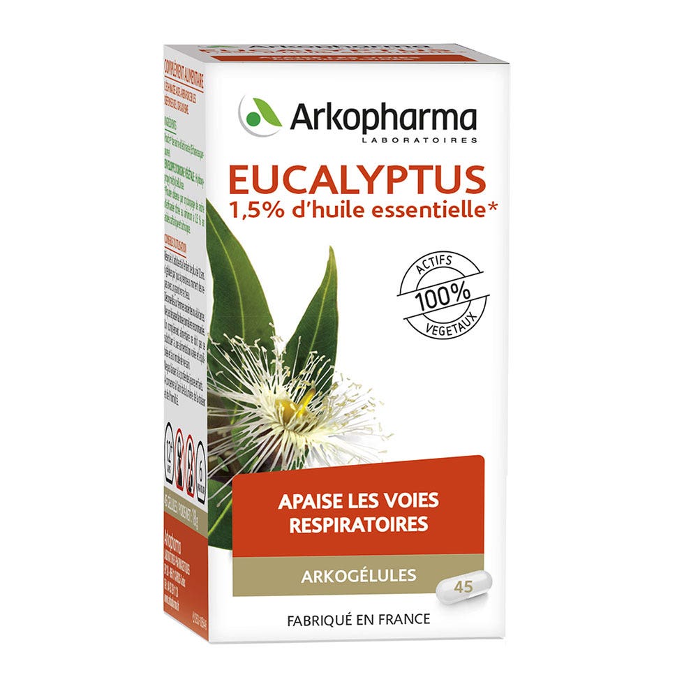 Arkopharma Arkocapsule Eucalipto 45 Gelule