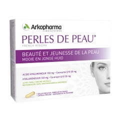 Arkopharma Perles De Peau Perles De Peau Acido Ialuronico e Coenzima Q10 - 30 Capsule