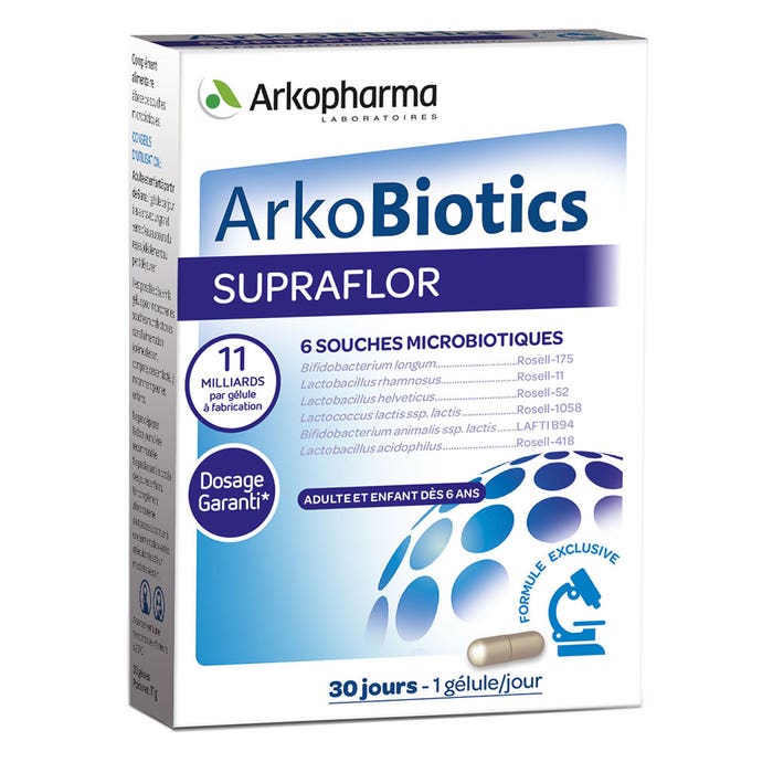 Arkopharma Arkobiotics Supraflor 30 capsule