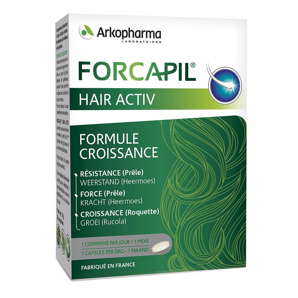 Arkopharma Hair Activ Crescita Dei Capelli 90 Compresse - Forcapil
