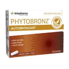 Arkopharma Phytobronz Autoabbronzante 30 Capsule 30 gélules