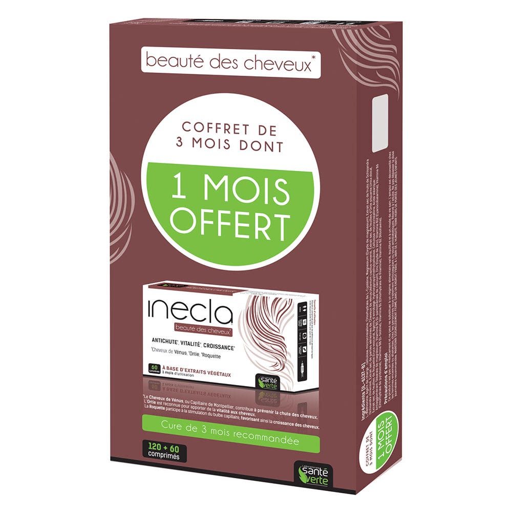 Sante Verte Bellezza dei Capelli 3x60 Compresse Inecla