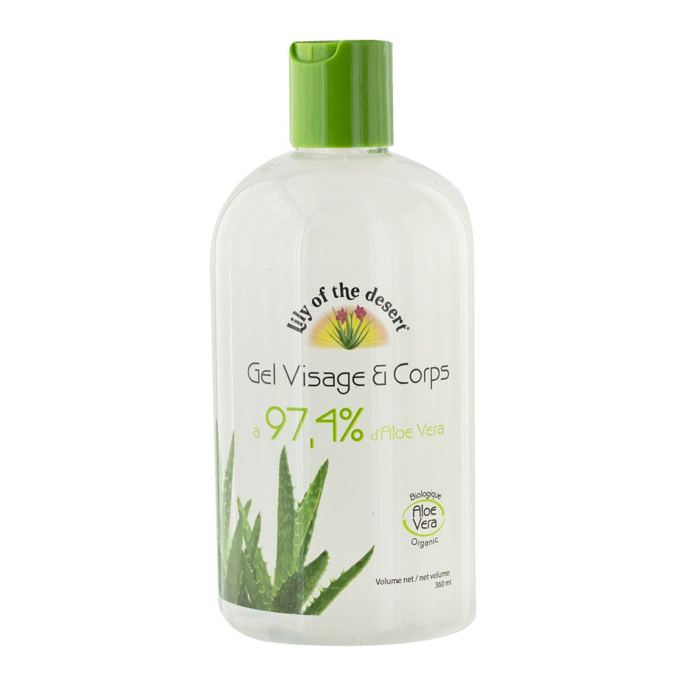 Lily Of The Desert Gel topico per Viso e Corpo 360 ml