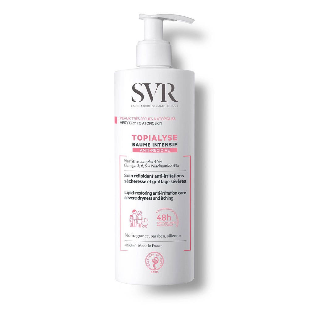 Svr Topialyse Balsamo Intensivo Anti-recidiva Pelle molto secca, irritata a tendenza atopica 400ml
