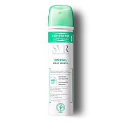Svr Spirial Spray Vegetal Deodorante anti-umidità corporea efficace 48h 75ml